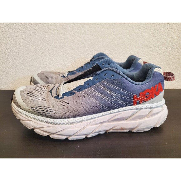 Hoka One Womens Clifton 6 Running Shoes sz 8 Moonlight Blue 1102873 PAMB - Picture 1 of 12